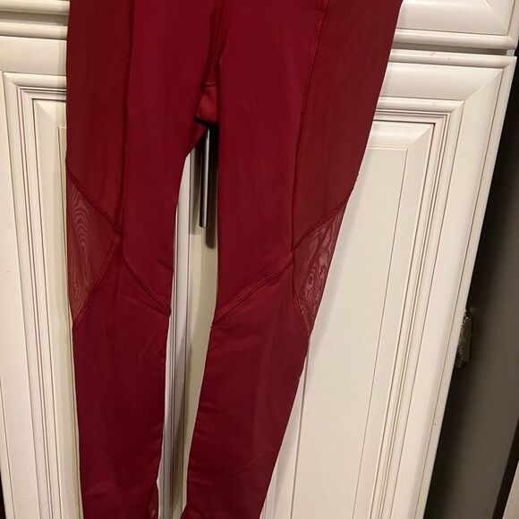 Lululemon Invigorate HR Mesh Tight 25“ ~SIZE:4~ Brick - Picture 1 of 16